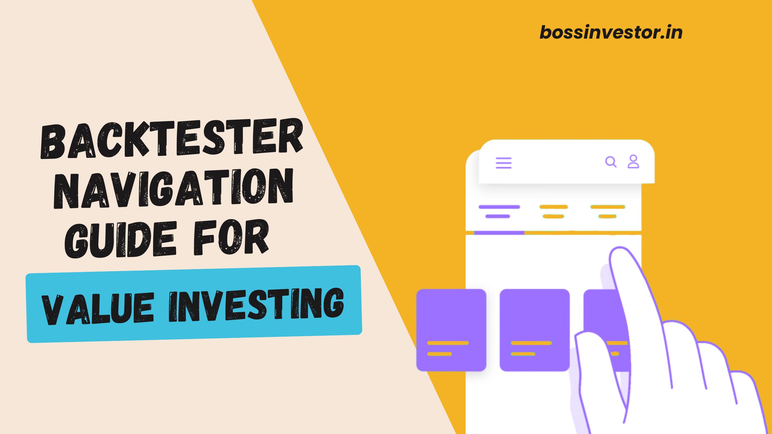 How to Navigate Backtester for Value Investing on Boss Investor
